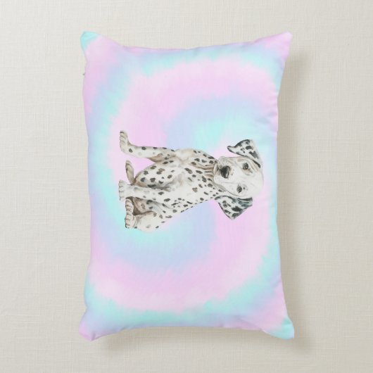 Katoen Snoep Puppy Love Actule Pillow Accent Kussen (Voorkant(Verticaal))