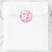 Katoen Snoep Ronde Sticker (Tas)