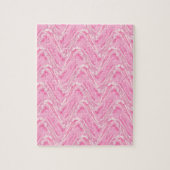 Katoen Snoep Roze Abstract Legpuzzel (Verticaal)