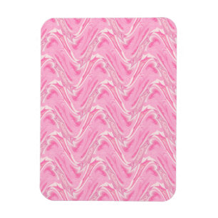 Katoen Snoep Roze Abstract Magneet