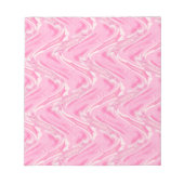 Katoen Snoep Roze Abstract Notitieblok (Voorkant)