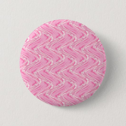 Katoen Snoep Roze Abstract Ronde Button 5,7 Cm (Voorkant)