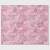 Katoen Snoep Roze Cadeaupapier (Vlak)