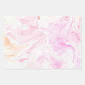 Katoen Snoep Roze Paars Inpakpapier Vel (Voorkant 2)