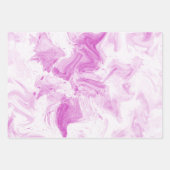 Katoen Snoep Roze Paars Inpakpapier Vel (Voorkant)