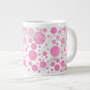 Katoen Snoep Roze pokadop Grote Koffiekop