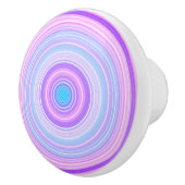 Katoen Snoep Roze Sky Blue Paars Keramische Knop (Rechts)