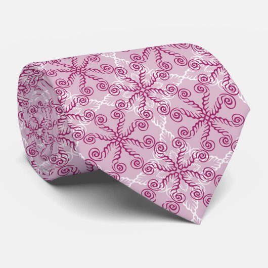 Katoen Snoep Roze Stropdas (Opgerold)