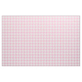 Katoen Snoep roze, wit Houndstooth Pattern #2M Stof (Fat Quarter)