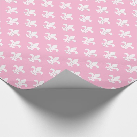 Katoen Snoep Roze witte tonnen flacon Cadeaupapier (Hoek)