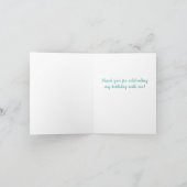 Katoen Snoep Sky Hartelijk dank Bedankkaart (Binnen)