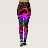 Katoen Snoep Tentakels - Leggings (Achterkant)