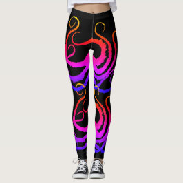 Katoen Snoep Tentakels - Leggings
