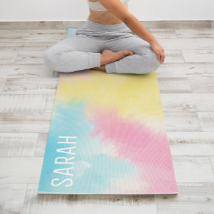 Katoen Snoep Tie Dye Patroon op maat Yogamat
