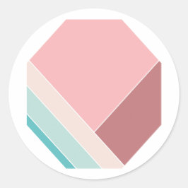 Katoen Snoep Trendy Summer Home Ronde Sticker