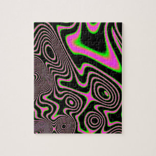 Katoen snoep Trippy Abstract Legpuzzel