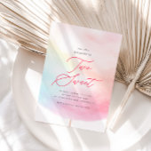 Katoen Snoep Twee lief kleurrijke 2e verjaardag Kaart