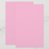 Katoen Snoep Vaste kleur Briefpapier (Voorkant / Achterkant)