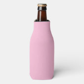 Katoen Snoep Vaste kleur Flesjeskoeler (Fles Voorkant)