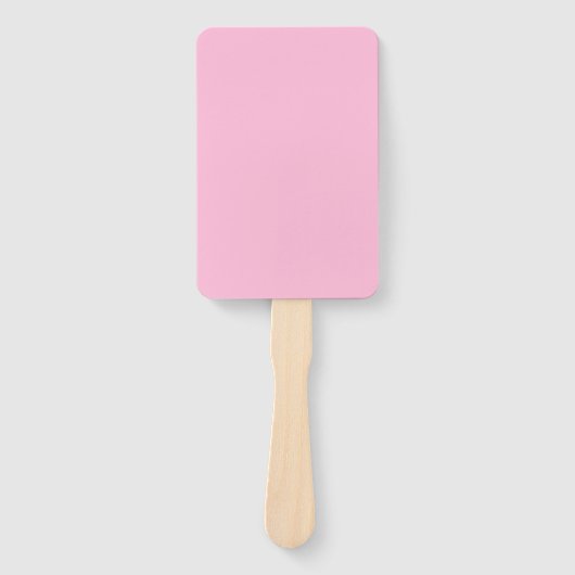 Katoen Snoep Vaste kleur Handwaaier (Voorkant)