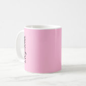 Katoen Snoep Vaste kleur Koffiemok (Voorkant links)