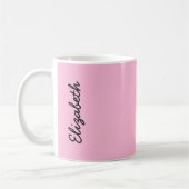 Katoen Snoep Vaste kleur Koffiemok (Links)