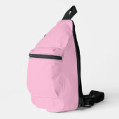 Katoen Snoep Vaste kleur Sling Bag (Rechterhoek)
