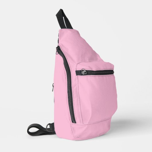 Katoen Snoep Vaste kleur Sling Bag (Linkerhoek)