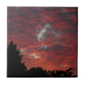 Katoen Snoep wolken! Tegeltje (Voorkant)