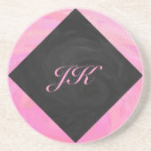 Katoen Snoep Zandsteen Onderzetter (Voorkant)