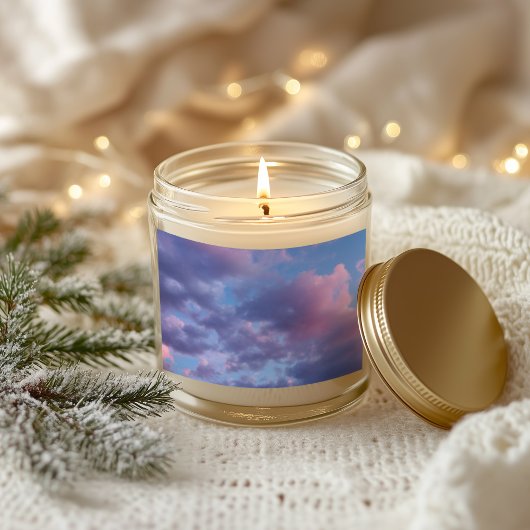 Katoen Snoep - Zonneset Rechthoekige Sticker