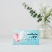 Katoen Snoepjes Custom QR Visitekaartje (Staand voorkant)