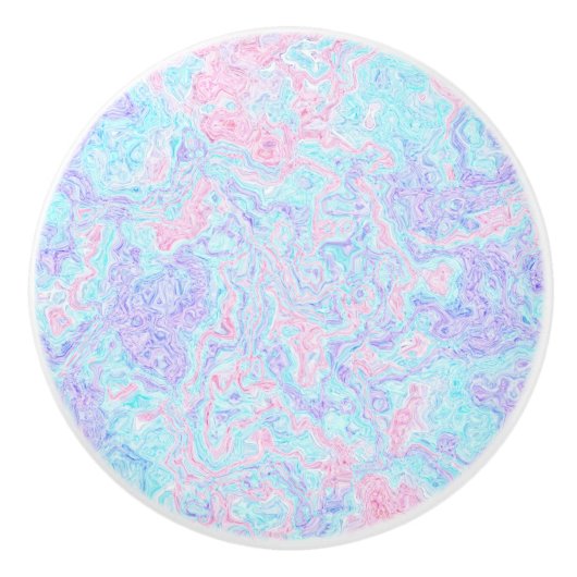 Katoen Snoepjes Keramische Knop (Voorkant)