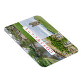 Katoen souvenir fridge magnet magneet (Rechterzijde)