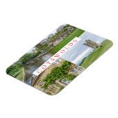 Katoen souvenir fridge magnet magneet (Linkerzijde)