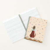 Katoen, spiraalvormig Notitieboek, 8,5 x 11 inch Notitieboek (Binnen)