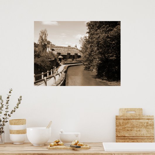 Katoen sproeier poster (Keuken)