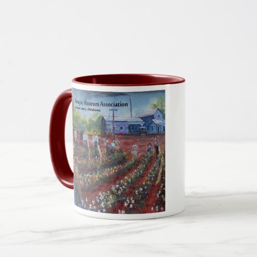 Katoen, tempel, Oklahoma Mok (Voorkant links)