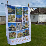 Katoen Theedoek<br><div class="desc">Theedoek met foto's van de Cotswolds van New Forest Pics</div>