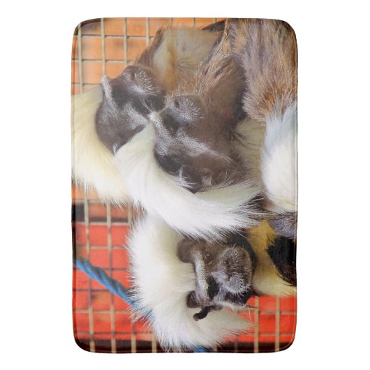 KATOEN - TOP TAMARIN APEN BADMAT (Voorkant Verticaal)