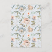 Katoen Tuinpasta Blauw Perzenkoraal Informatiekaartje (Achterkant)