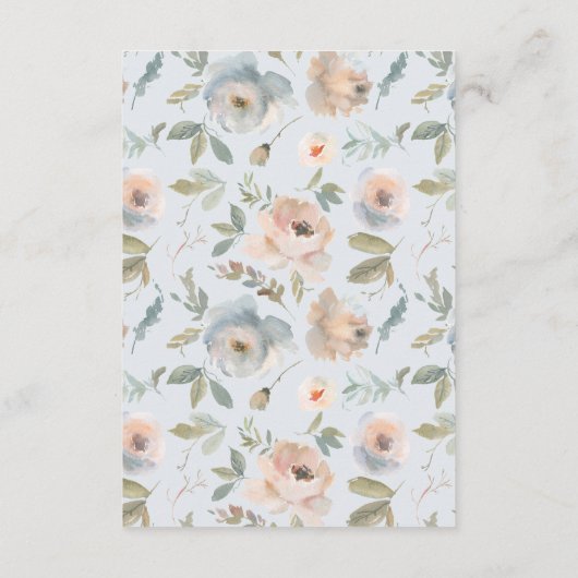 Katoen Tuinpasta Blauw Perzenkoraal Informatiekaartje (Achterkant)