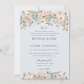 Katoen Tuinpasta Blauw Perzenkoraal Kaart (Voorkant)