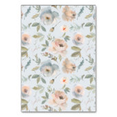 Katoen Tuinpasta Blauw Perzenkoraal Kaart (Achterkant)