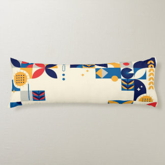 Katoen van 20 x 54 inch - Bauhaus Art Body Pillow Lichaamskussen