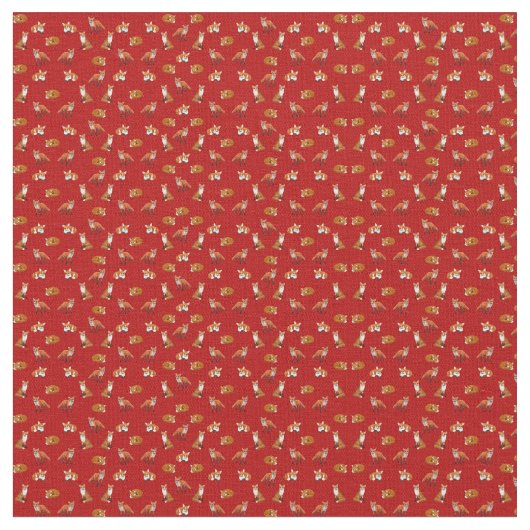 Katoen van de Rode Fox-reeks Stof (Close Up)