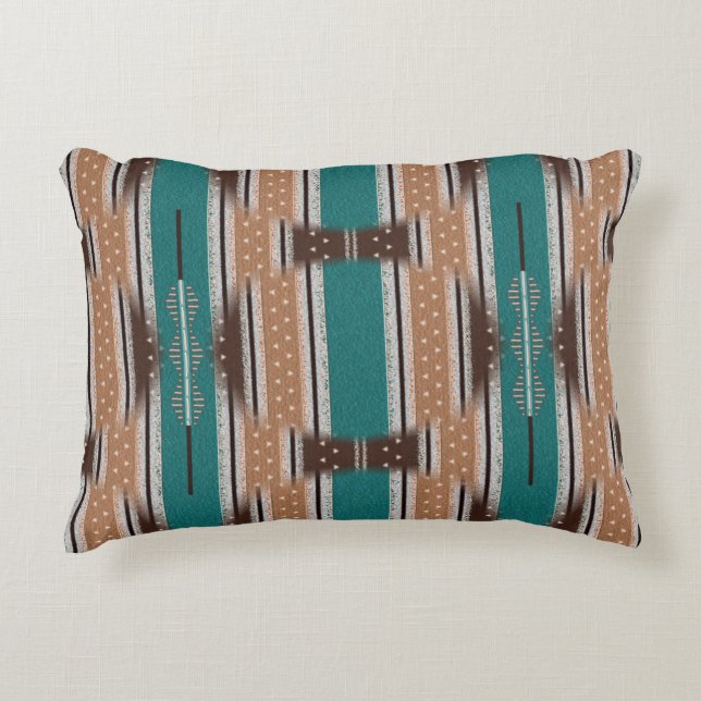 Katoen van Echoes Accent Katoen Pillow 12 x 16 inc Accent Kussen (Voorkant)