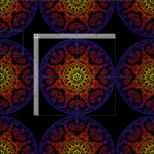 Katoen van Kala Chakra (56 inch breed) Stof