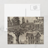 Katoen van WC Hamilton, Spring Lake, NJ Briefkaart (Voorkant / Achterkant)