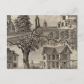 Katoen van WC Hamilton, Spring Lake, NJ Briefkaart (Voorkant)